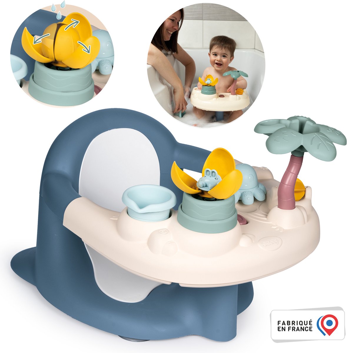 Smoby - badspeelgoed - baby badzitje met leuke accessoires — afbeelding 2