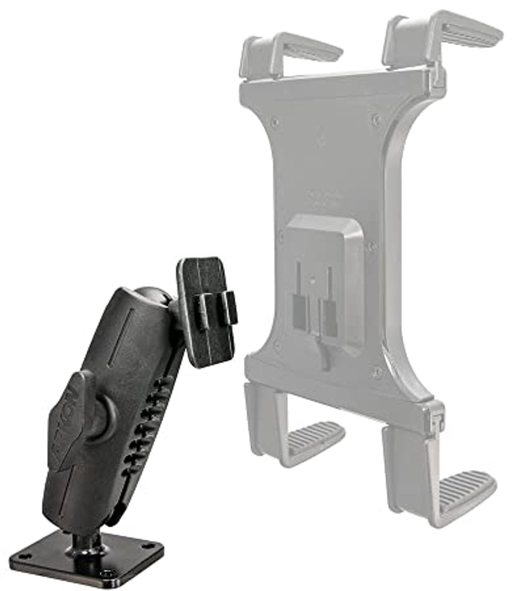 Heavy Duty 4-holes AMPS T-pattern Smartphone en Tablet Houder voor Auto of Wandmontage