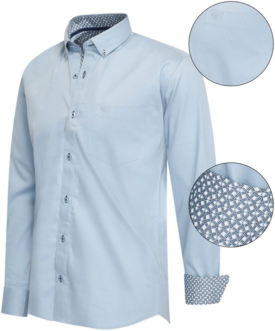 Clean Cut Copenhagen Heren Overhemden met lange mouwen Khaki
