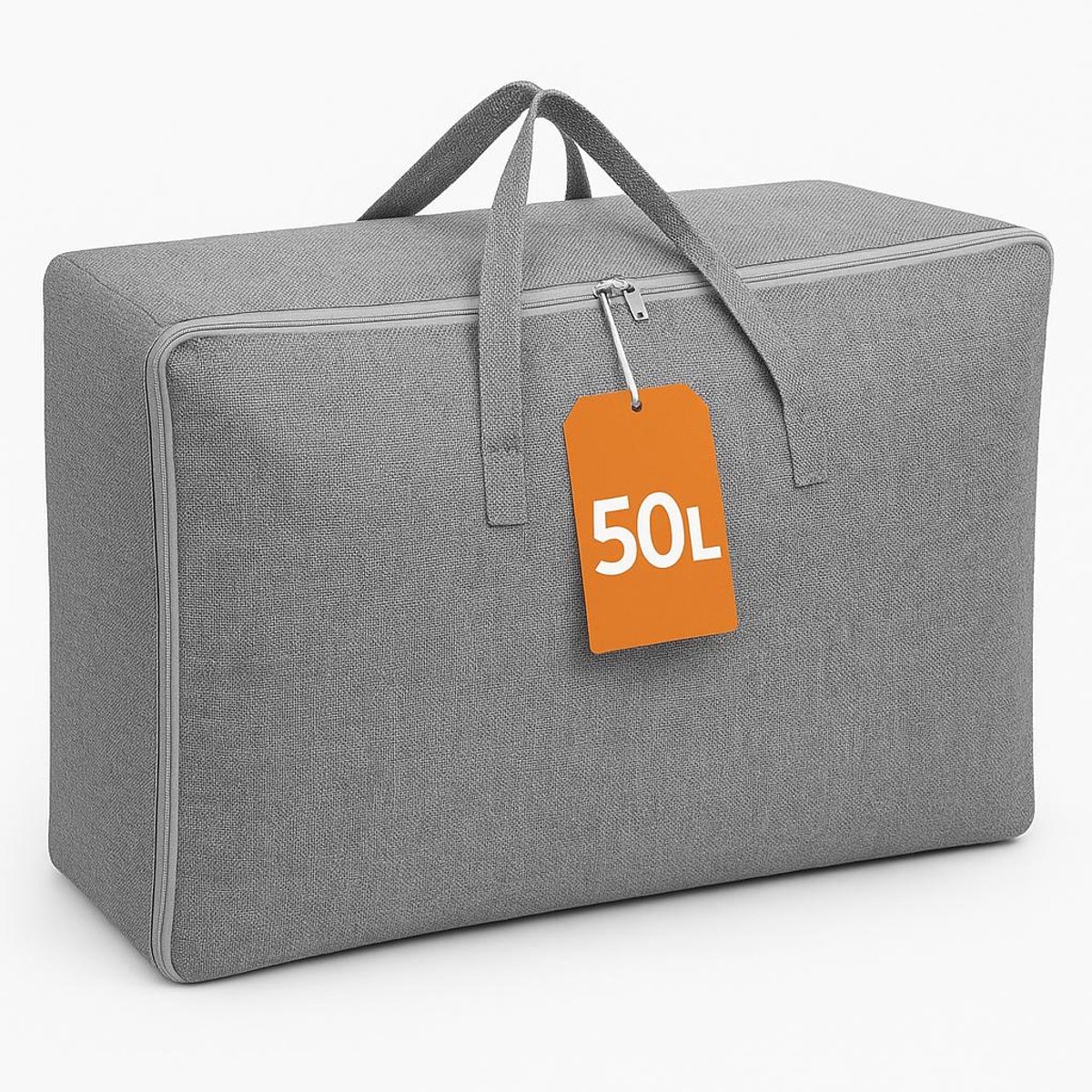 Meubelsvanjoep opbergzak Organizer - Opbergtas en Organiser voor Dekbed en Kleding - Opvouwbaar - Grijs 57 x 40 x 22 CM - Opbergdoos - Opbergbox