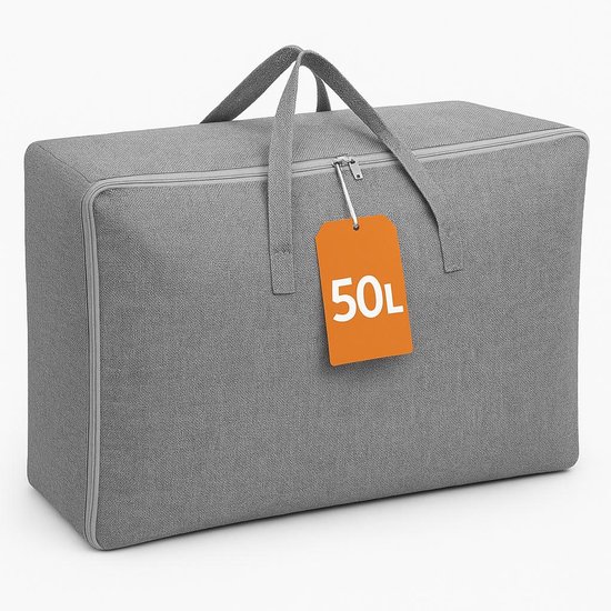 Opbergtas en Organizer XXL 3x 90L | Opbergbox | Opbergdoos | Grijs kopen
