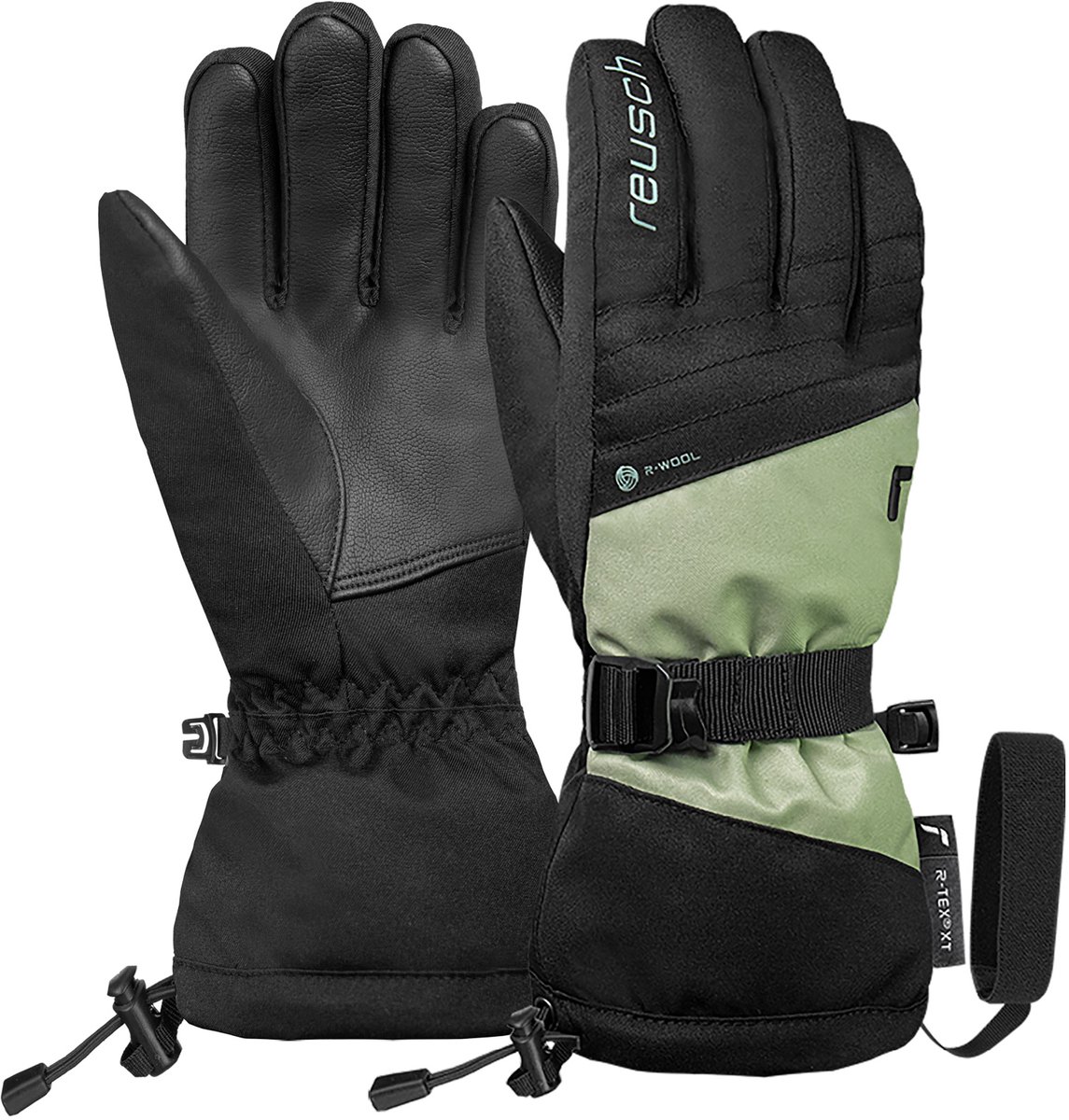 Reusch Fingerhandschuhe Reusch Andrea R-TEX® XT Junior Zwart