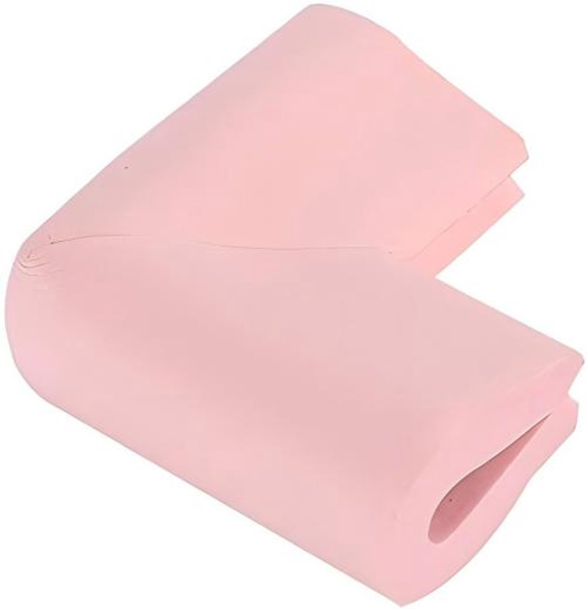Image of 10-delige antibotsingshoekbeschermer U-vormige glazen meubelhoekbeschermer platte meubelhoekbeschermer glazen tafelhoekbeschermer geschikt voor baby's en kinderen, 6*6*3,5cm, dikte 1,2cm,Roze
