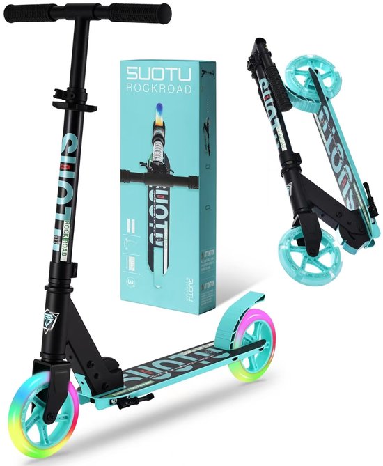 Suotu Kinderstep - 145mm Lichtgevende Wielen