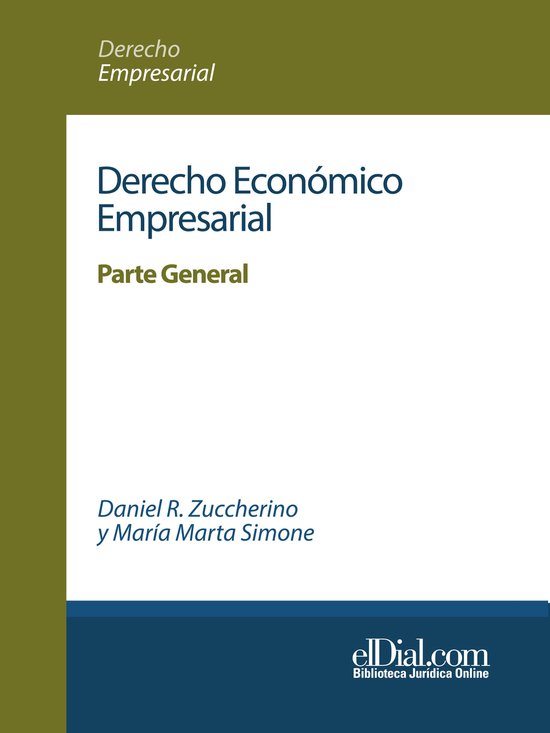 Derecho Económico Empresarial - cover