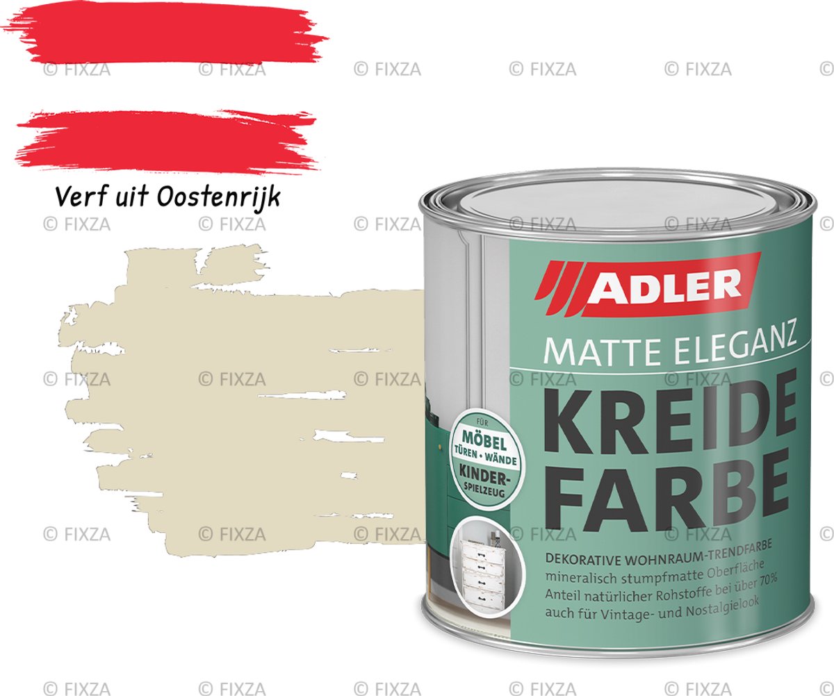 ADLER Vivido Krijtverf – Engelwortel – Duurzame matte verf voor hout, meubels, deuren, metaal en kunststof – 750 ml