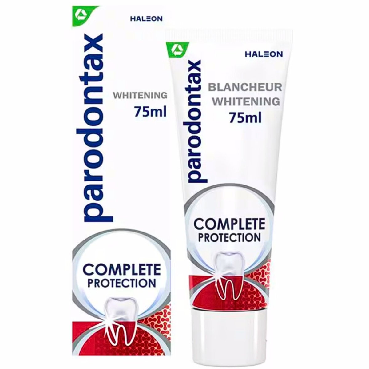 Parodontax - Tandpasta - Complete Protection Whitening - Tegen Bloedend Tandvlees - 75 ml - 1 stuk