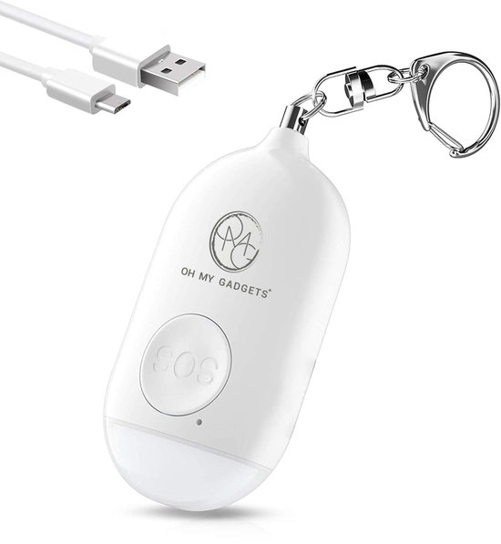 Persoonlijk Alarm 2-Pack - 130 db Alarm & LED light