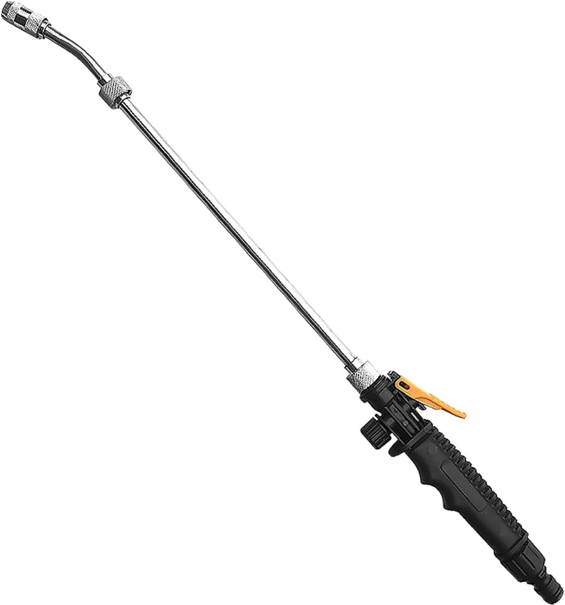 Hogedrukspuitlans- 48 cm metalen sproeibalk en handgreepschakelaar- draagbaar hogedrukpistool voor het wassen van de auto en het besproeien van de tuin