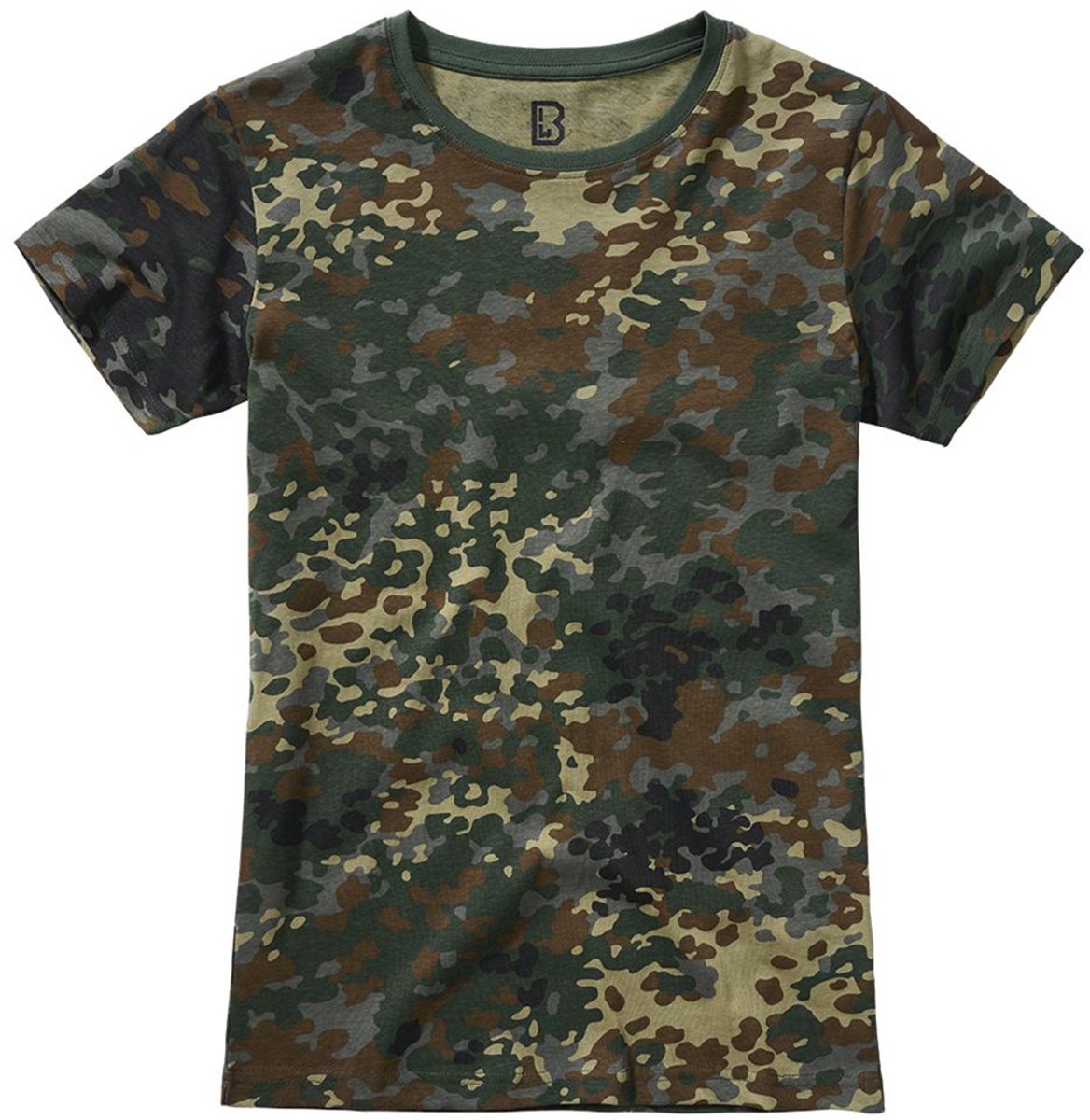 Brandit - Basic Dames T-shirt - 5XL - Groen