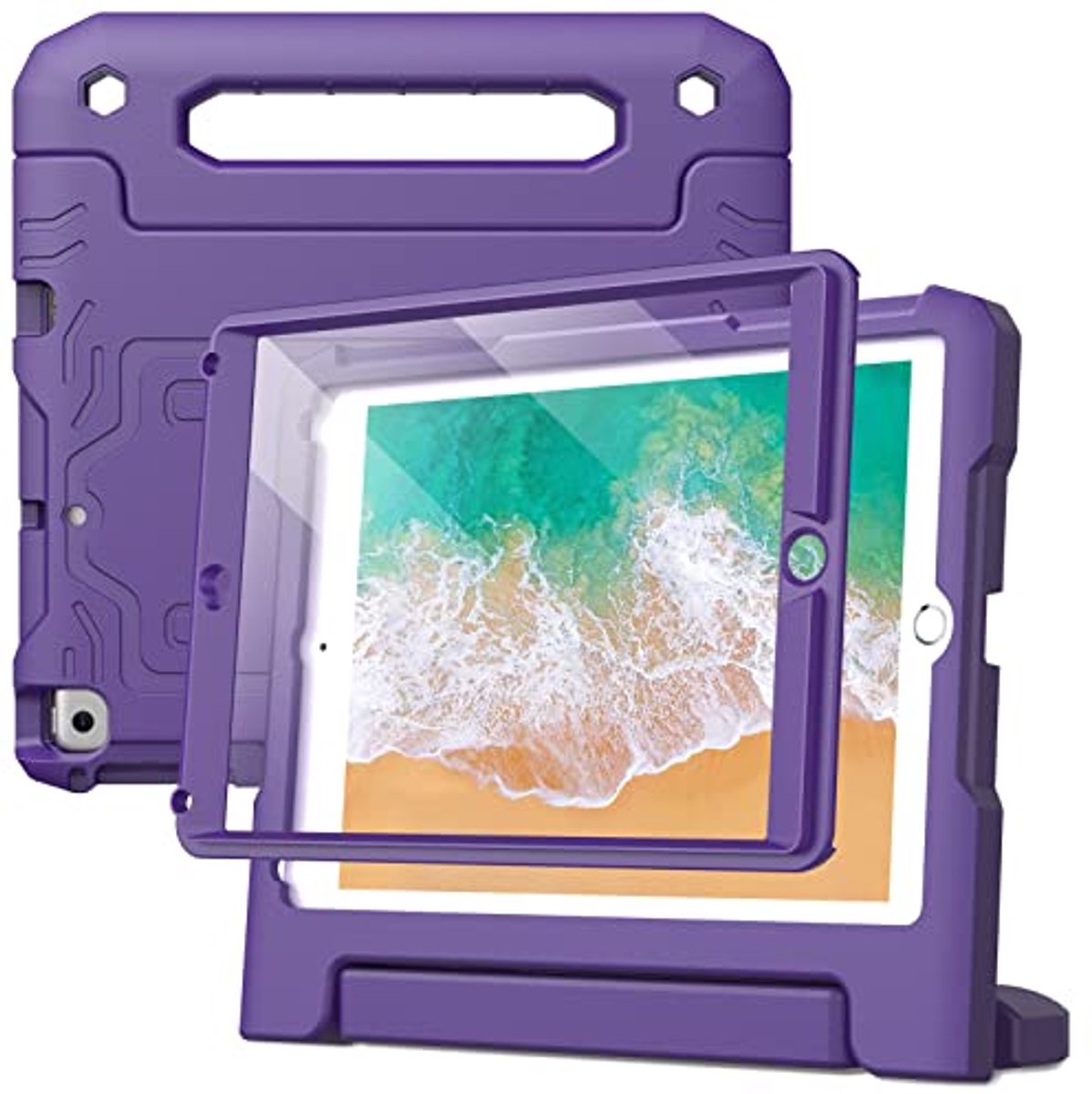 Kindertas voor iPad 9.7 Inch met Schermprotectie en Schokbestendige Handgreep