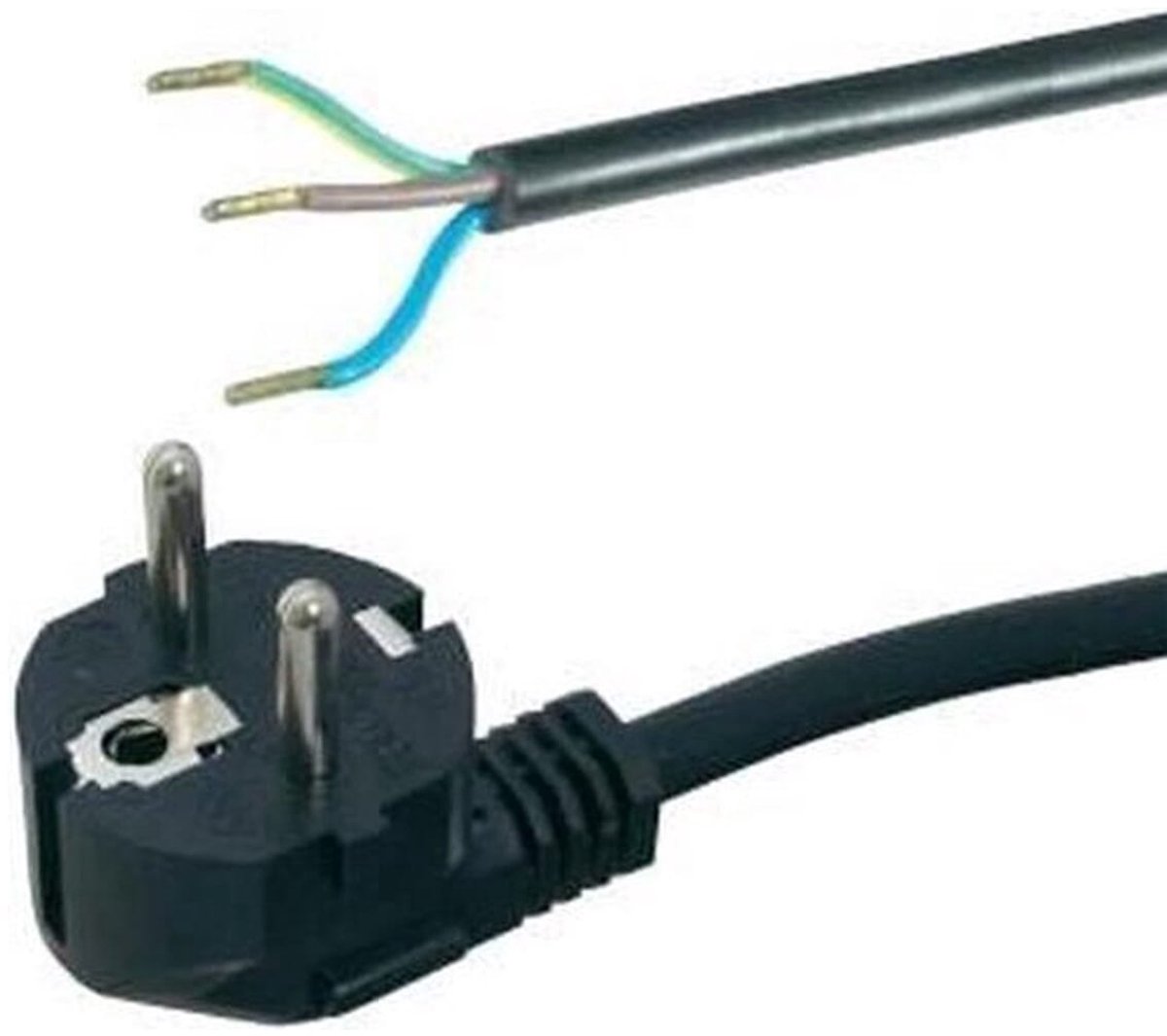 VB Extend - PVC Aansluitsnoer 3 x 1 mm - 1,5 m - Zwart