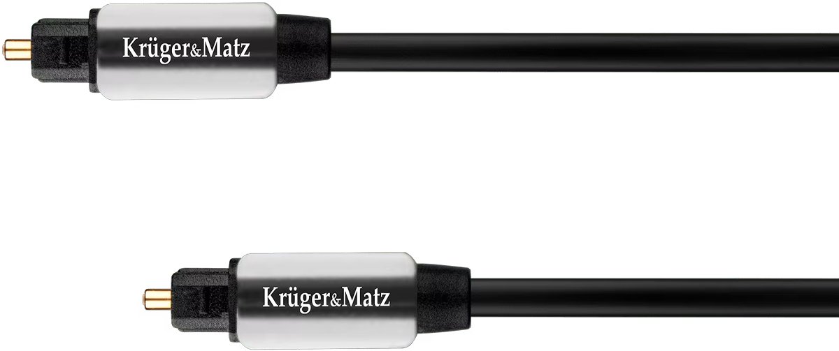 Krüger&Matz Serie - Optical Audio Kabel - 2.0m - Toslink-aansluiting