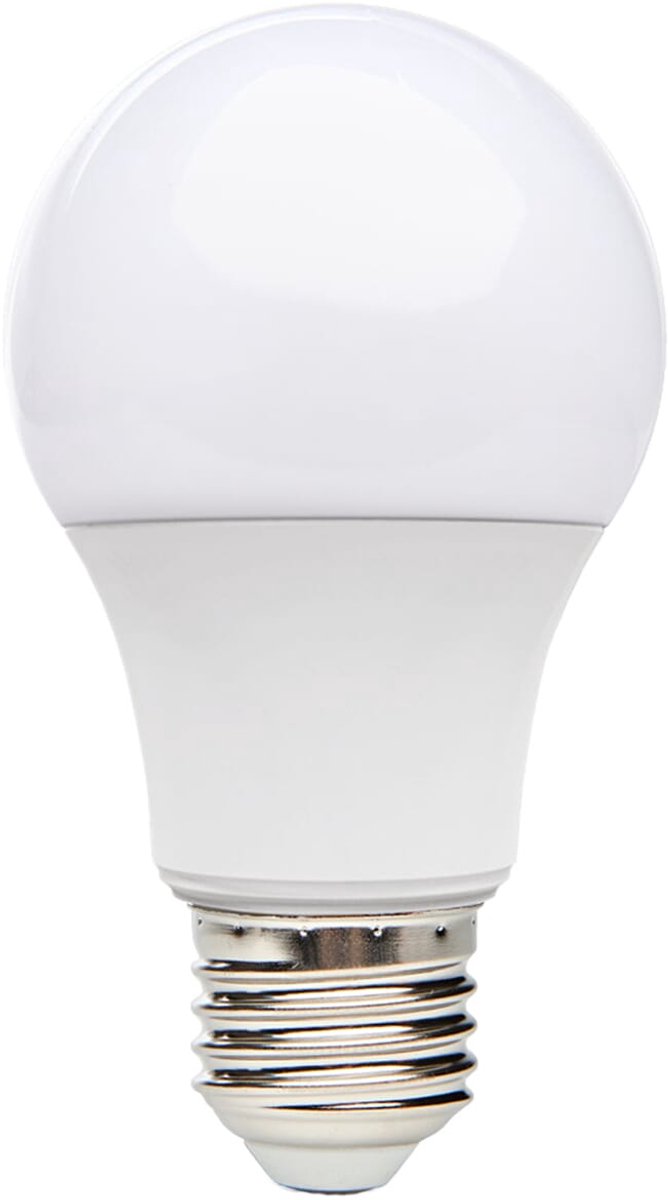 Kobi LED Lamp E27 7W - 600lm - 4000K - 230V - Standaardvorm - Voor Keuken, Hal of Badkamerverlichting