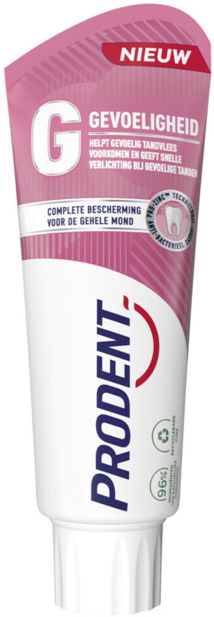 Prodent Tandpasta - Gevoeligheid - met Pro-Zinc Technologie 75 ml