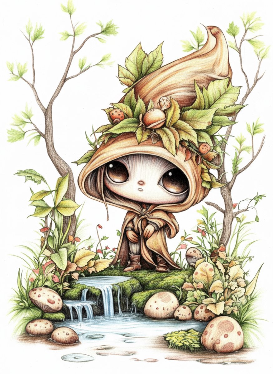 KleurLab® - Het Magische Bos - Kleurboek voor Volwassenen - Fantasy - Natuur - Dieren - 48 A4 Kleurplaten - Enkelzijdig Bedrukt — afbeelding 15