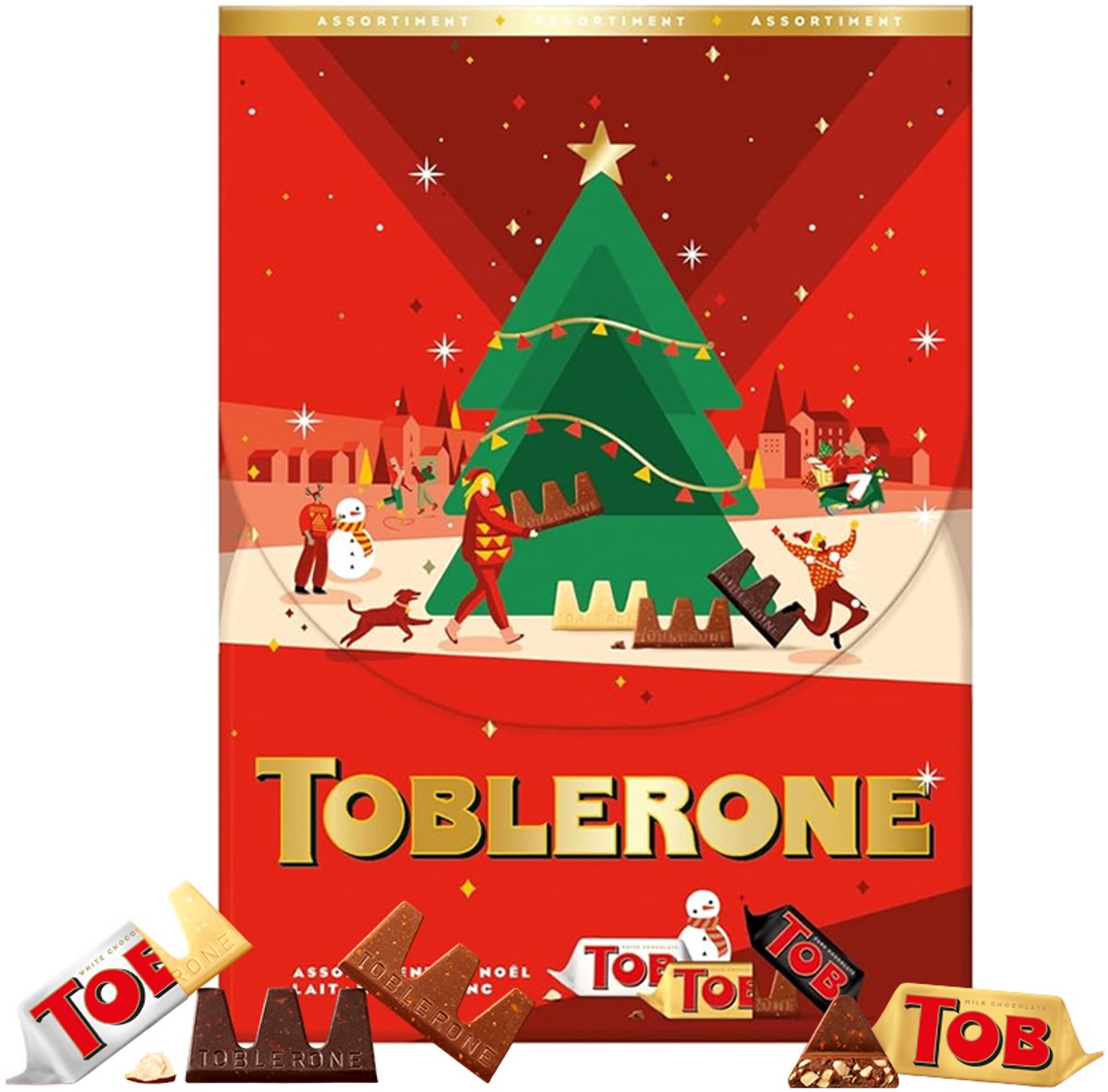 Toblerone Mini Geschenkdoos Assortiment - 400g