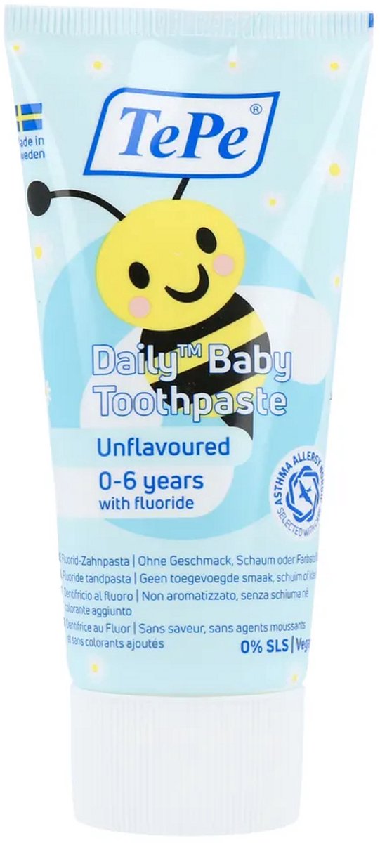 TePe Daily™ Baby Tandpasta – baby tandpasta 0-2 jaar – 50 ml