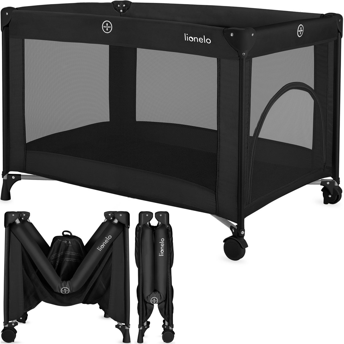 Lionelo Amelie - 3-in-1 Campingbedje