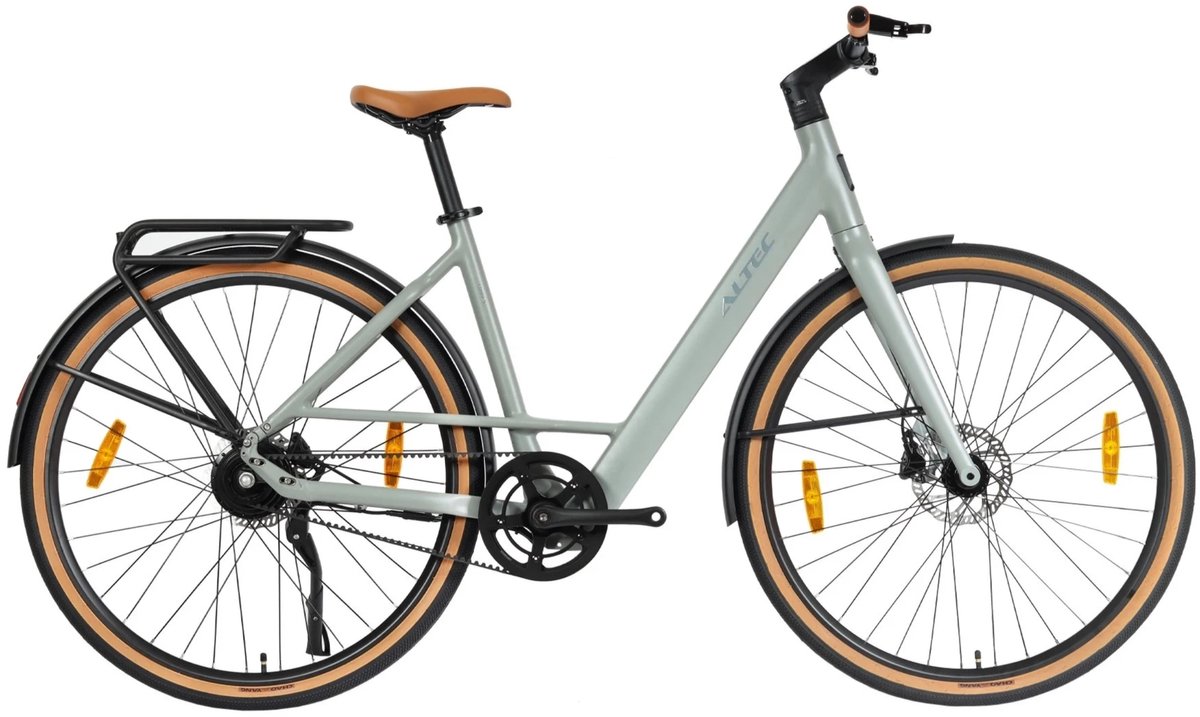 Altec Dance - Elektrische Damesfiets - Elektrische Urban fiets - Riembelt - Hydraulische Schijfremmen - 28 inch - Grijs - Altec - €1.279,00