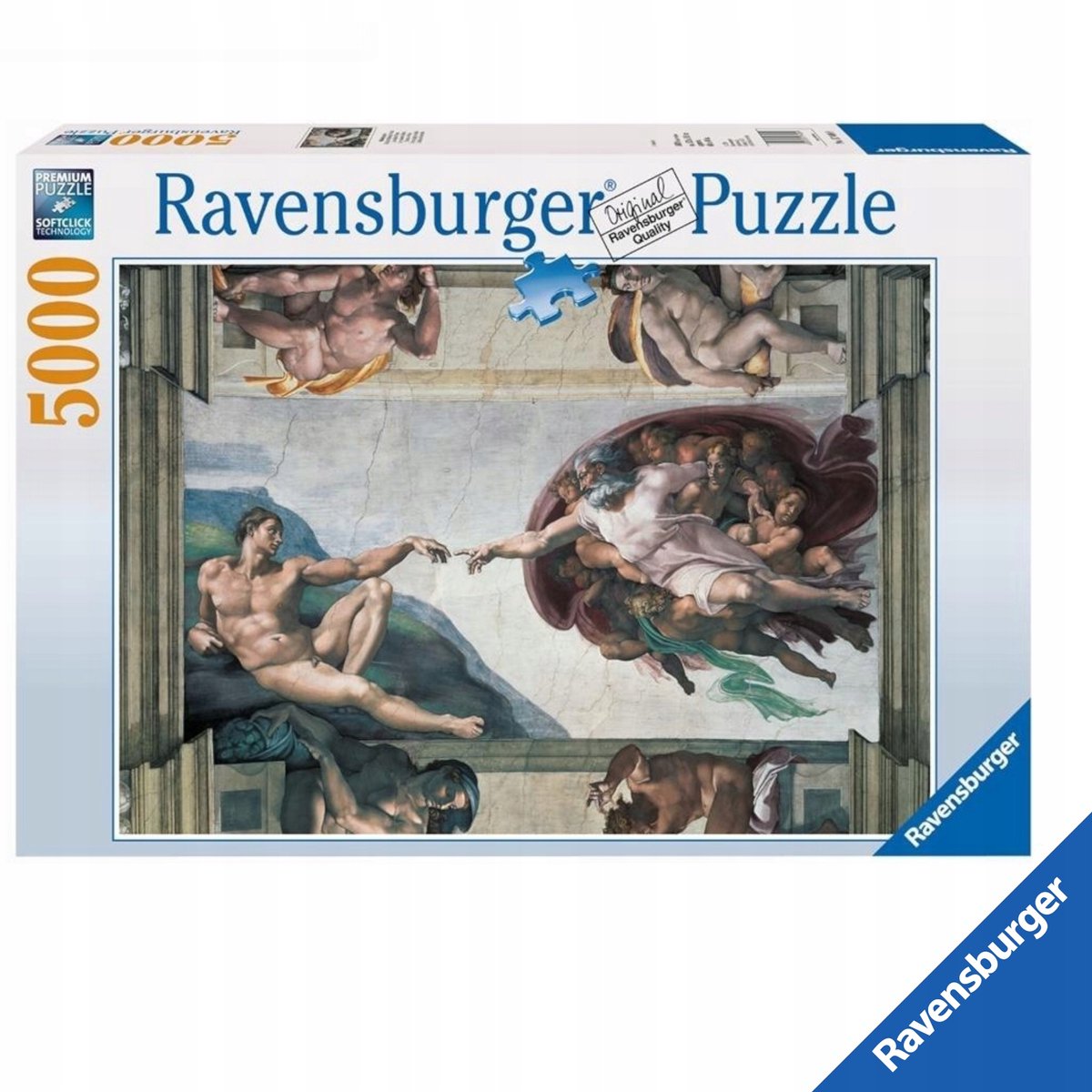 Ravensburger Puzzel 5000 Stukken - De Schepping van Adam