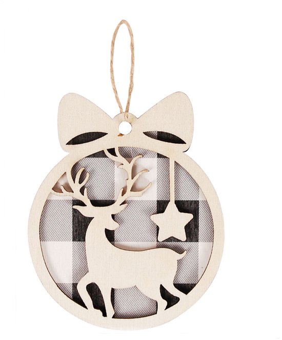 Houten kerstbal - Duurzaam houten speelgoed