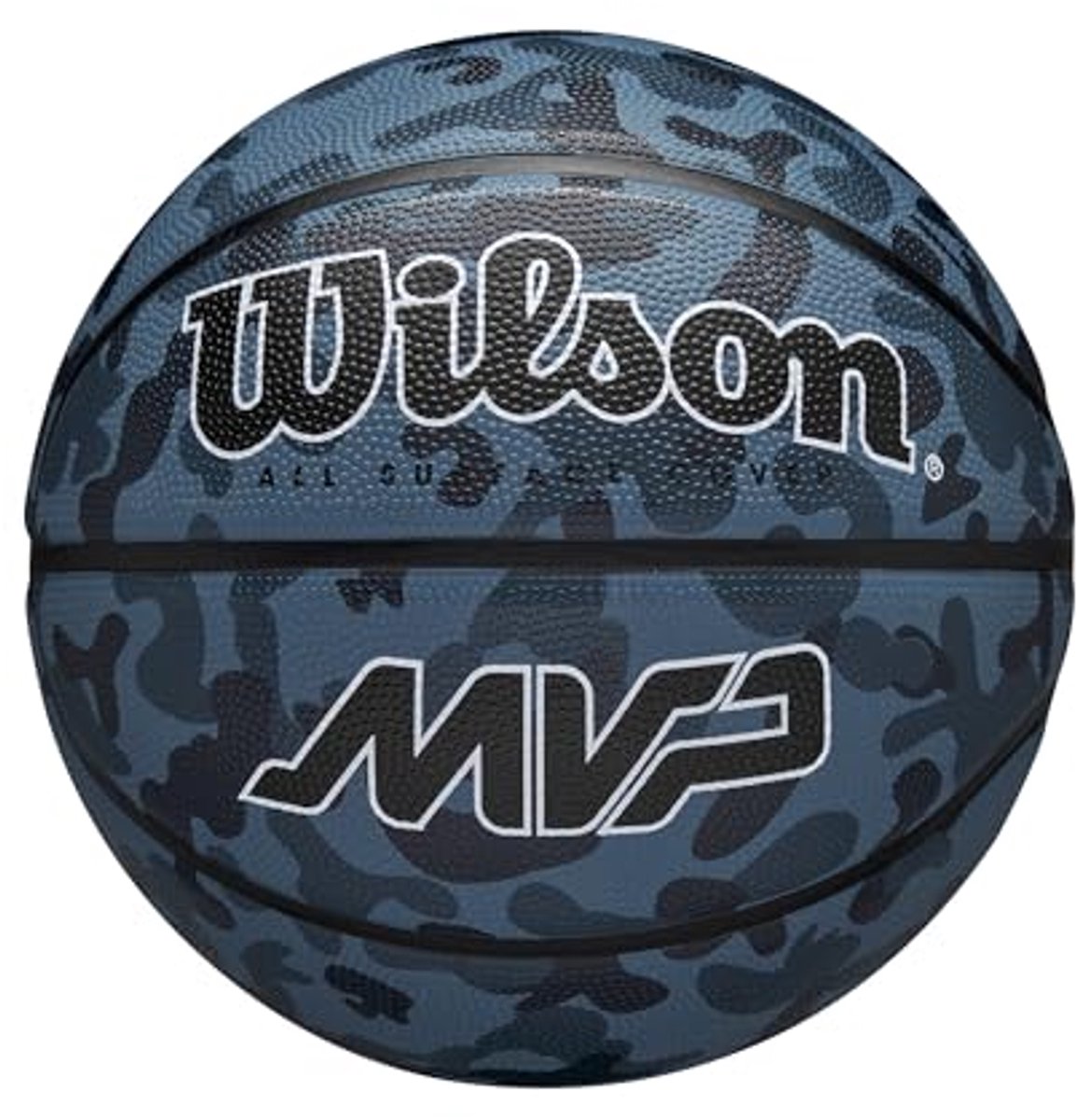 Wilson MVP CAMO Basketbal Blauw 6