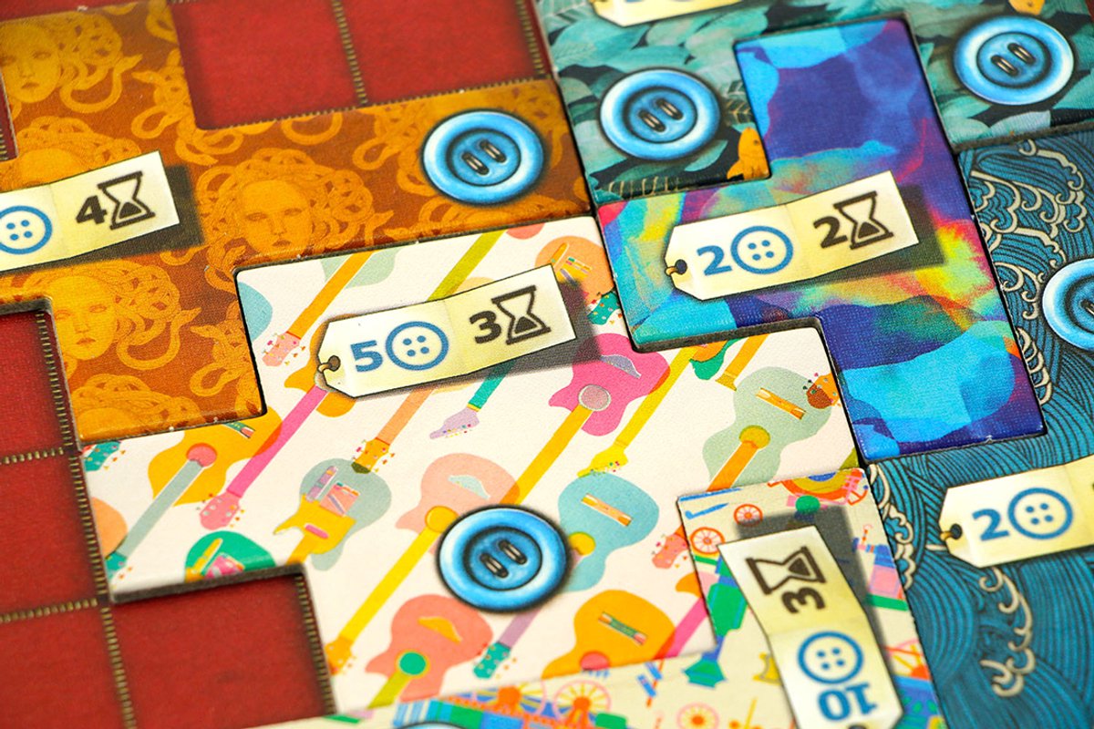 999 Games - Patchwork - Twee speler spel - Uitdagende puzzel voor 2! - Door de eenvoudige spelregels in combinatie met tactische uitdaging is Patchwork leuk voor iedereen! — afbeelding 9