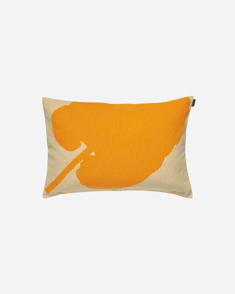 Marimekko Valkea Yö kussen cover 40x60cm beige / oranje
