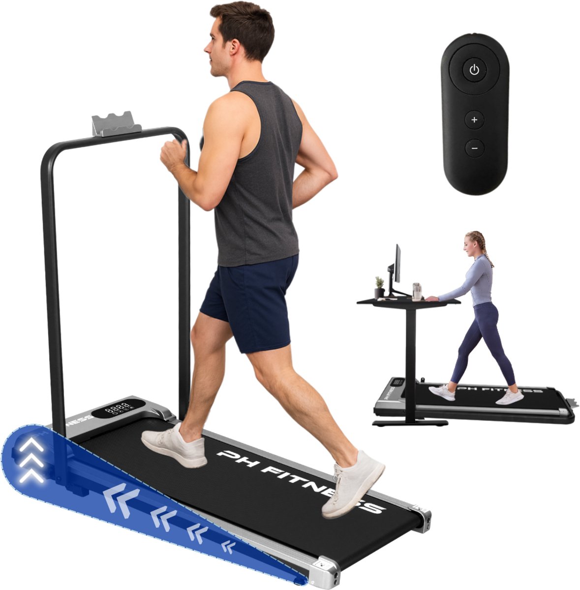 PH Fitness Loopband - 8 km/u - Incline - PH - €144,99