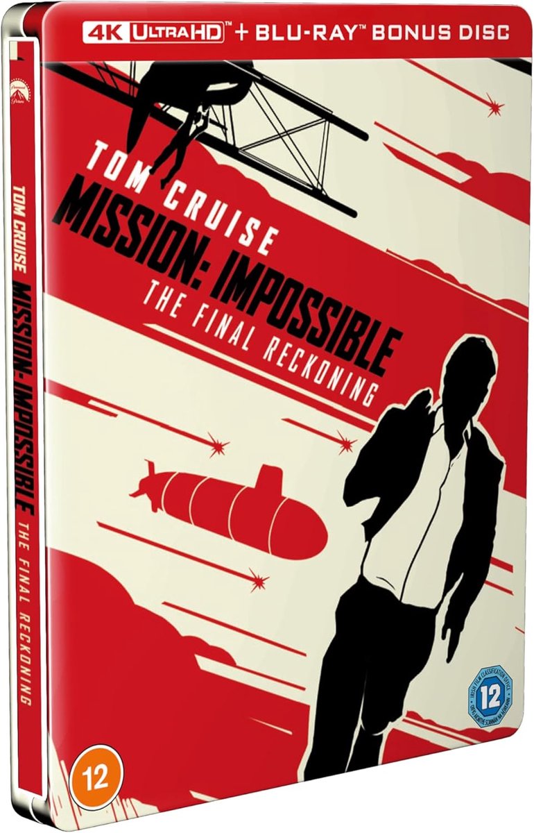 Mission: Impossible - The Final Reckoning - Steelbook - 4K Ultra HD + Blu-ray - Import