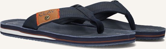 CLAY Slippers Clay001 - Homme - Blauw - Taille 46