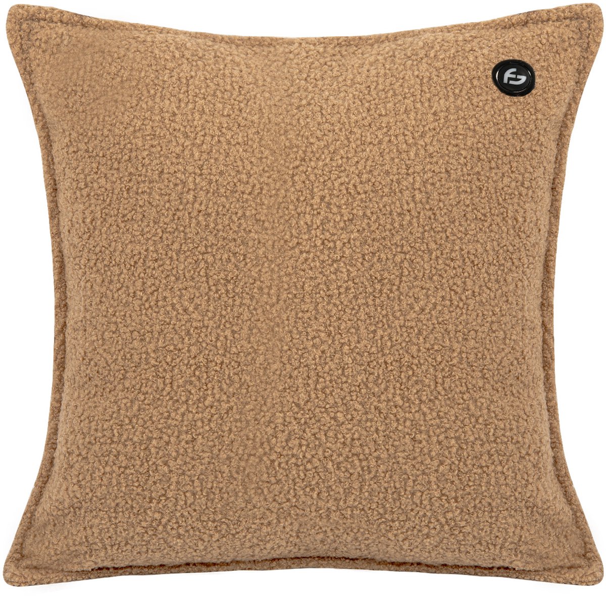 Warmtekussen - 3 Warmtestanden - Warmtekussen Oplaadbaar - 10k mAh Powerbank - Draadloos - Warmte Kussen - 40 x 40 - Bouclé Taupe - Saaf Comfort