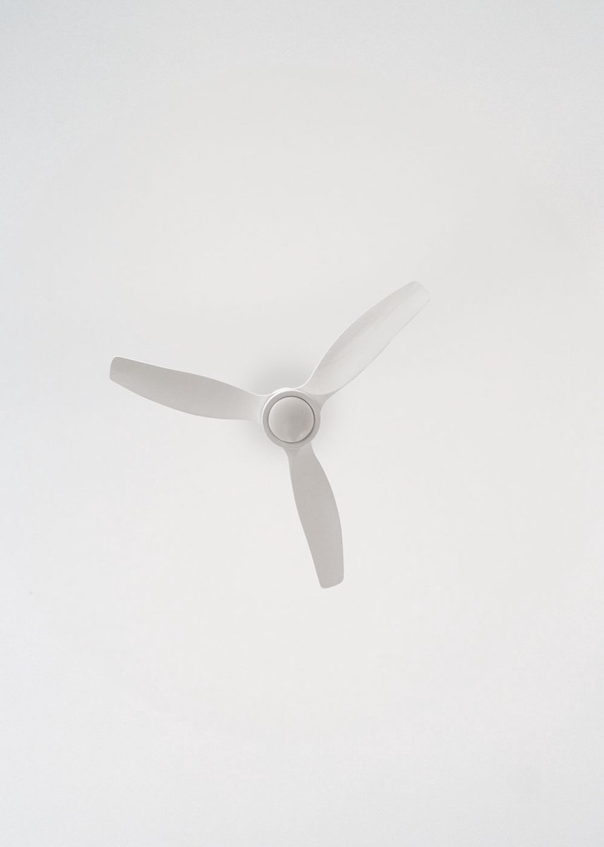 CREATE - Plafondventilator 40W silent 100% hout - Wit - Ø112cm - Met licht - WIFI + Afstandsbediening - WIND STYLANCE – foto 7