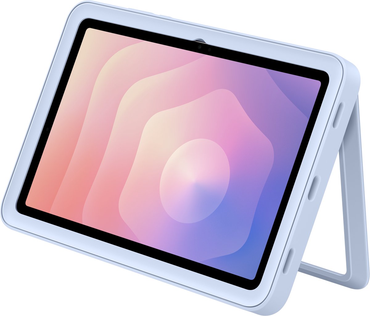 Samsung Galaxy Tab S11 Tablethoes - Frame Cover - Blauw