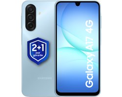 Samsung Galaxy A17 4G - 128GB - Light Blue + 1 jaar extra garantie