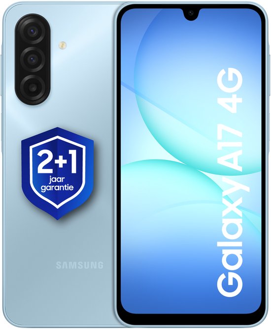 Samsung Galaxy A17 4G smartphone 128GB Light Blue 6,7″ AMOLED 90Hz 50MP camera 5000mAh IP54