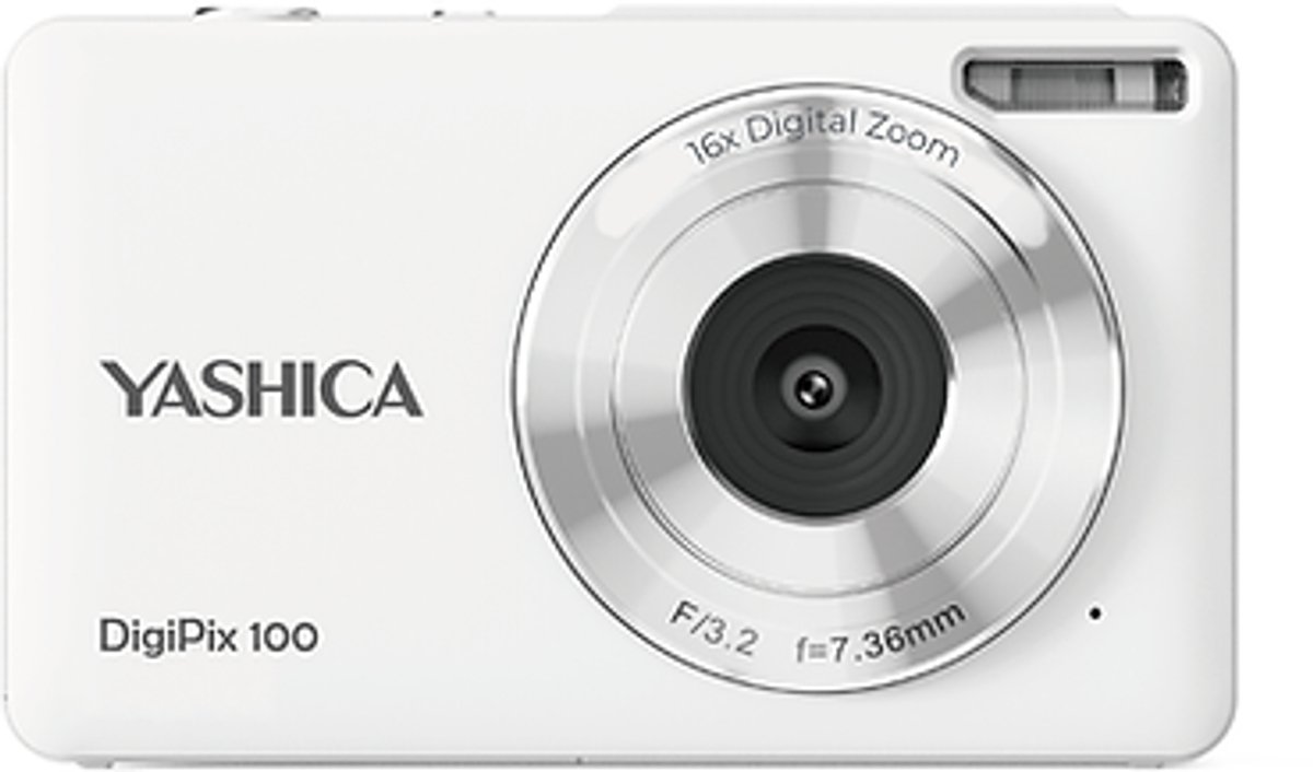 Yashica Digipix 100 White + Lexar microSD 32GB