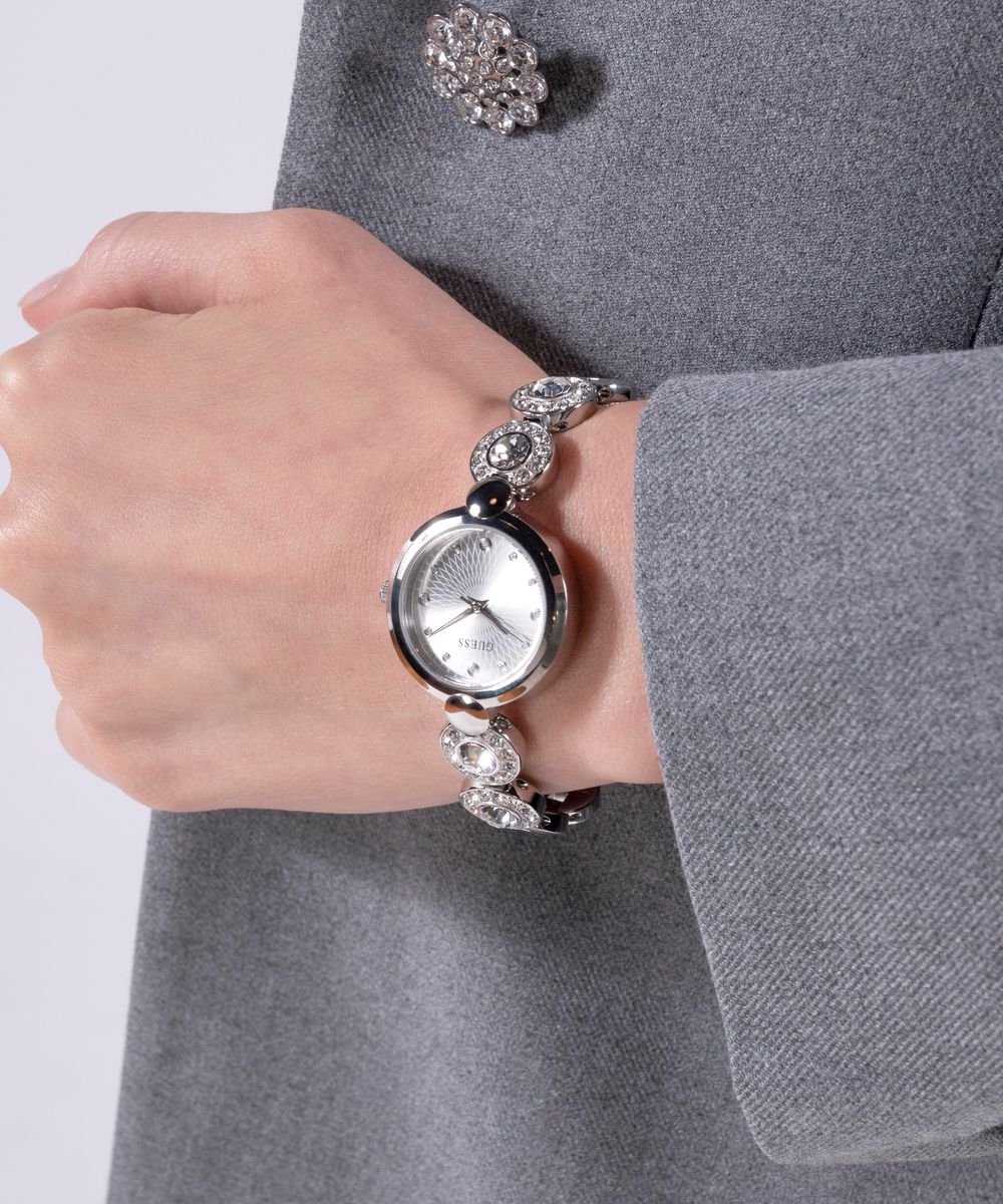 Guess Stardom GW0757L1 Horloge - Staal - Zilverkleurig - Ø 26 mm