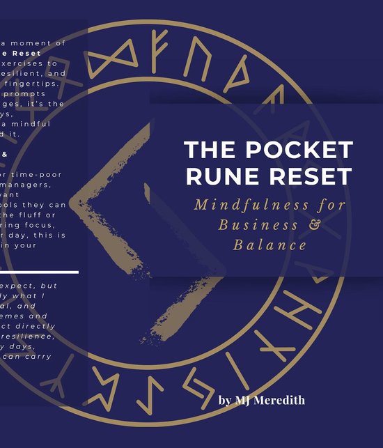 The Pocket Rune Reset Mindfulness for Business & Balance - cover