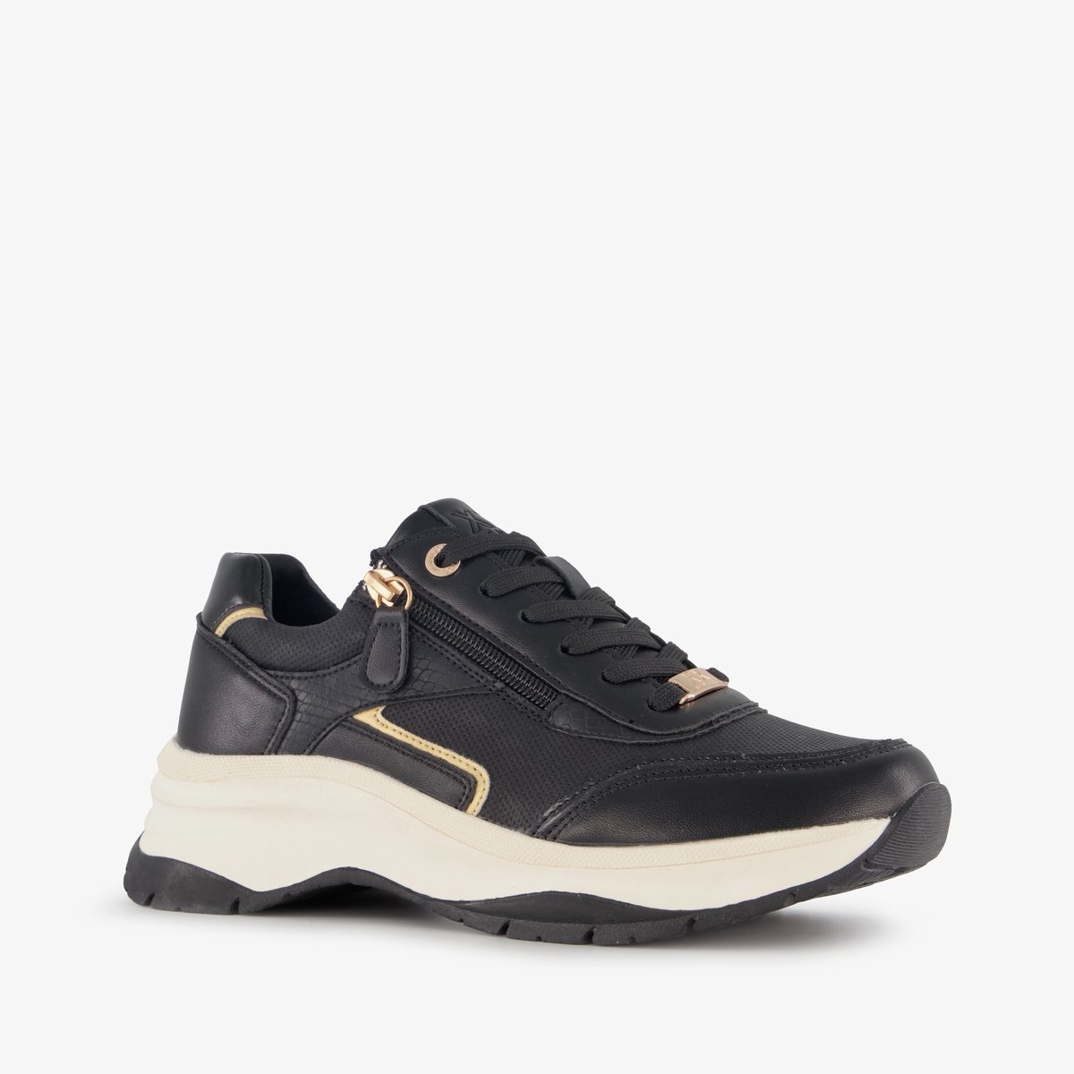 XX By Mexx dames sneakers zwart - Maat 39 - Uitneembare zool