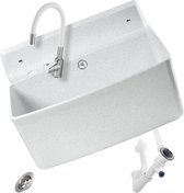 Ideal Standard Extra - Wastafel Semi Inbouw, 50x42 Cm, Met Overloop Met Kraangat Wit T373501 Ideal Standard Extra - Wastafel Semi Inbouw, 50x42 Cm, Met Overloop Met Kraangat Wit T373501