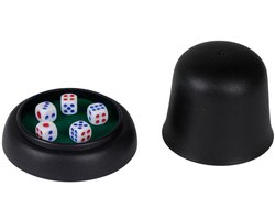 Eddy Toys Dobbelspel 7-Delig - Dobbelspel voor Kinderen en Volwassenen - Dobbelspel met Dobbelbeker 