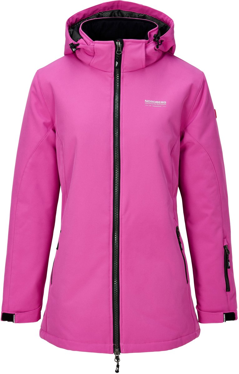Nordberg Olla Softshell Outdoorjas Dames Roze