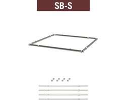 Secret Jardin SB-S Space Booster Uitschuifbaar van 60x60cm tot 90x90cm