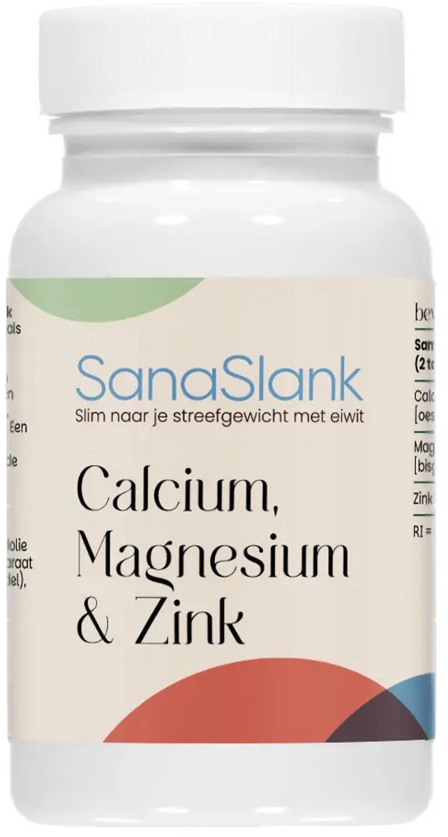 SanaSlank Calcium, Magnesium & Zink - 30 Tabletten
