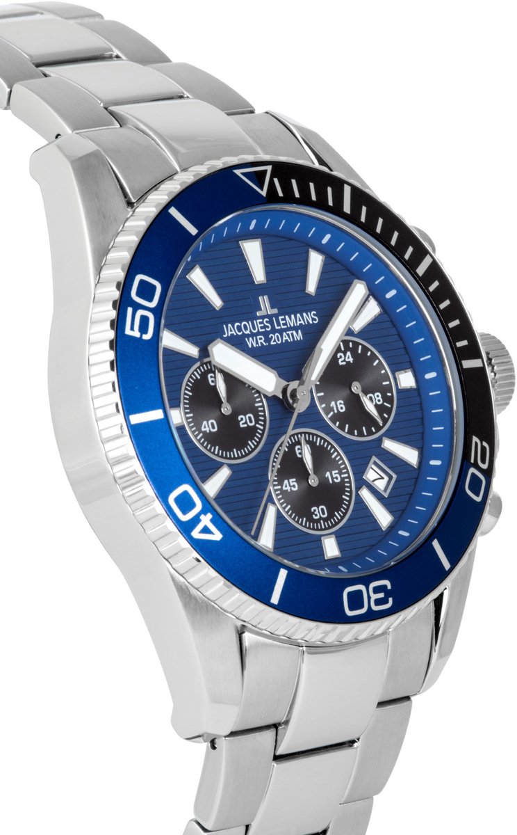 Chronograaf Liverpool Diver Blue