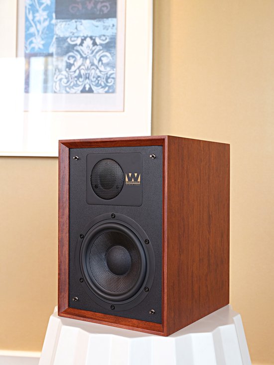 Wharfedale Denton 85th Anniversary Boekenplank Speaker - 2-weg speaker - Tweeter 25'' mm - Woofer 156'' mm - Mahogany van Merkloos — afbeelding 2