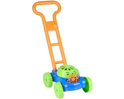 Eddy Toys Zeepbellen Grasmaaier - Bubble Lawn Mower met 56 ml Bellenblaasvloeistof - Bellenblaas Machine voor Buiten - Duw Grasmaaier met Zeepbellen - Werkt op 2x AA Batterijen - Item 30067