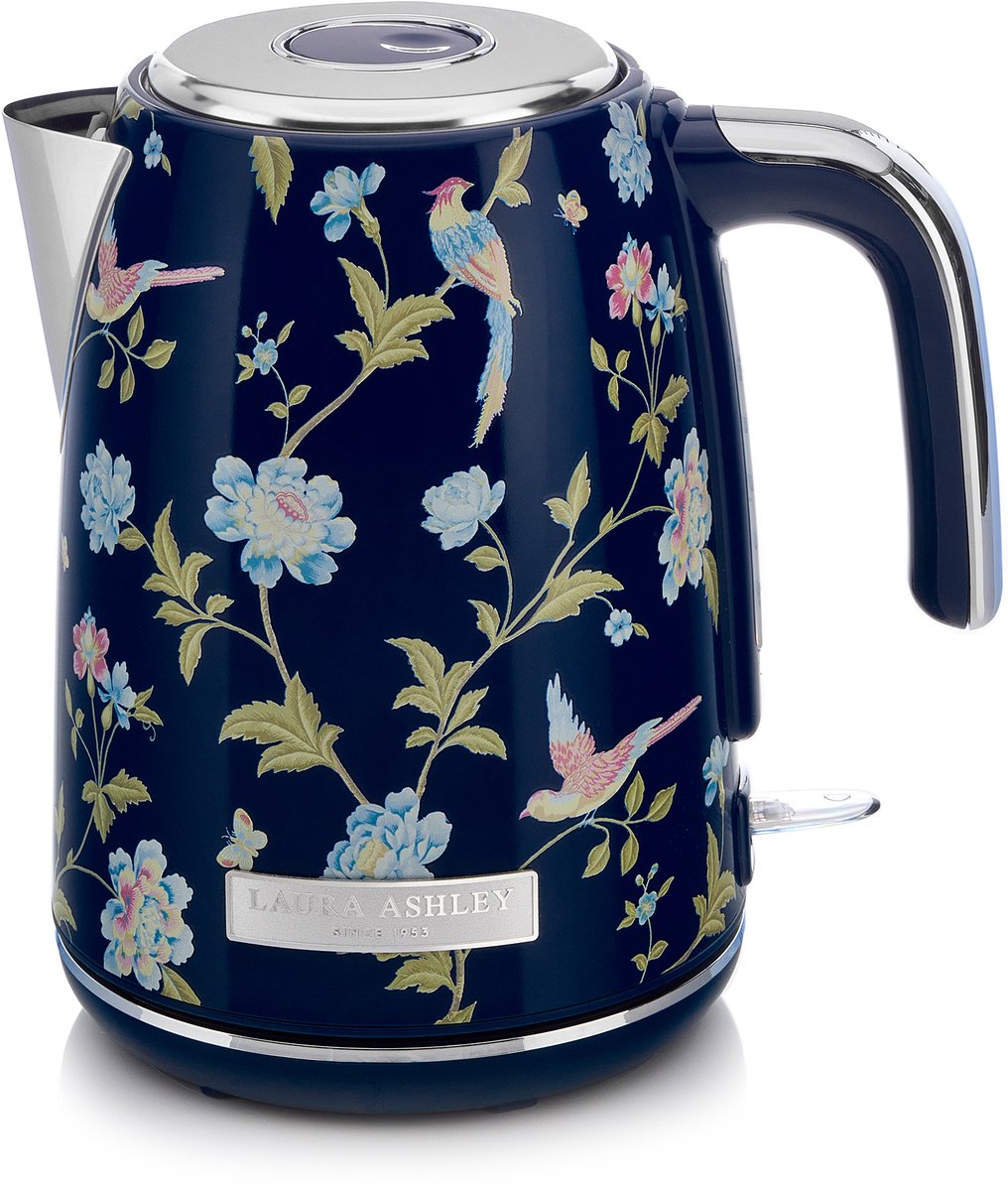 Ensemble Bouilloire Et Grille-pain Laura Ashley - Bouilloire 1,7 L 2200W, Grille-pain 2 Tranches - Motif China Rose